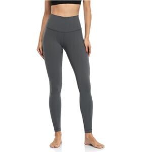 Yoga Pants By HeyNuts Size 12 Gray Soft Fabric, Sweat-wicking